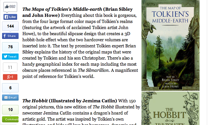 Tolkien Reading Day, 10 regali per i fan dell'autore di Il Signore degli  Anelli
